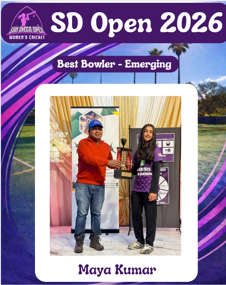 Best Bowler Emerging2026