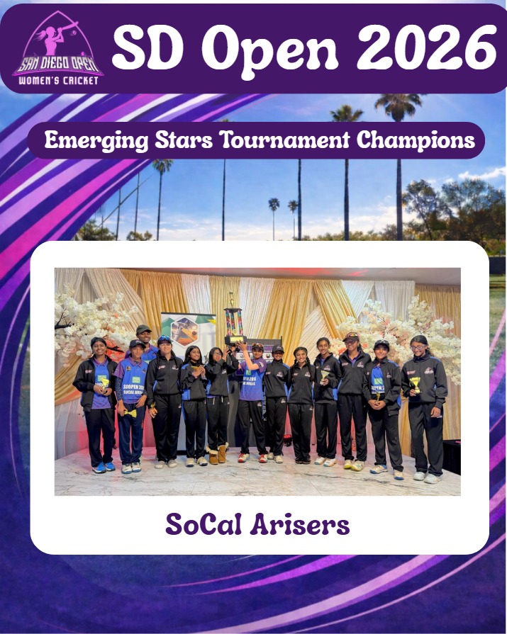 Emerging 2026 SDOpen Winner SoCal Arisers